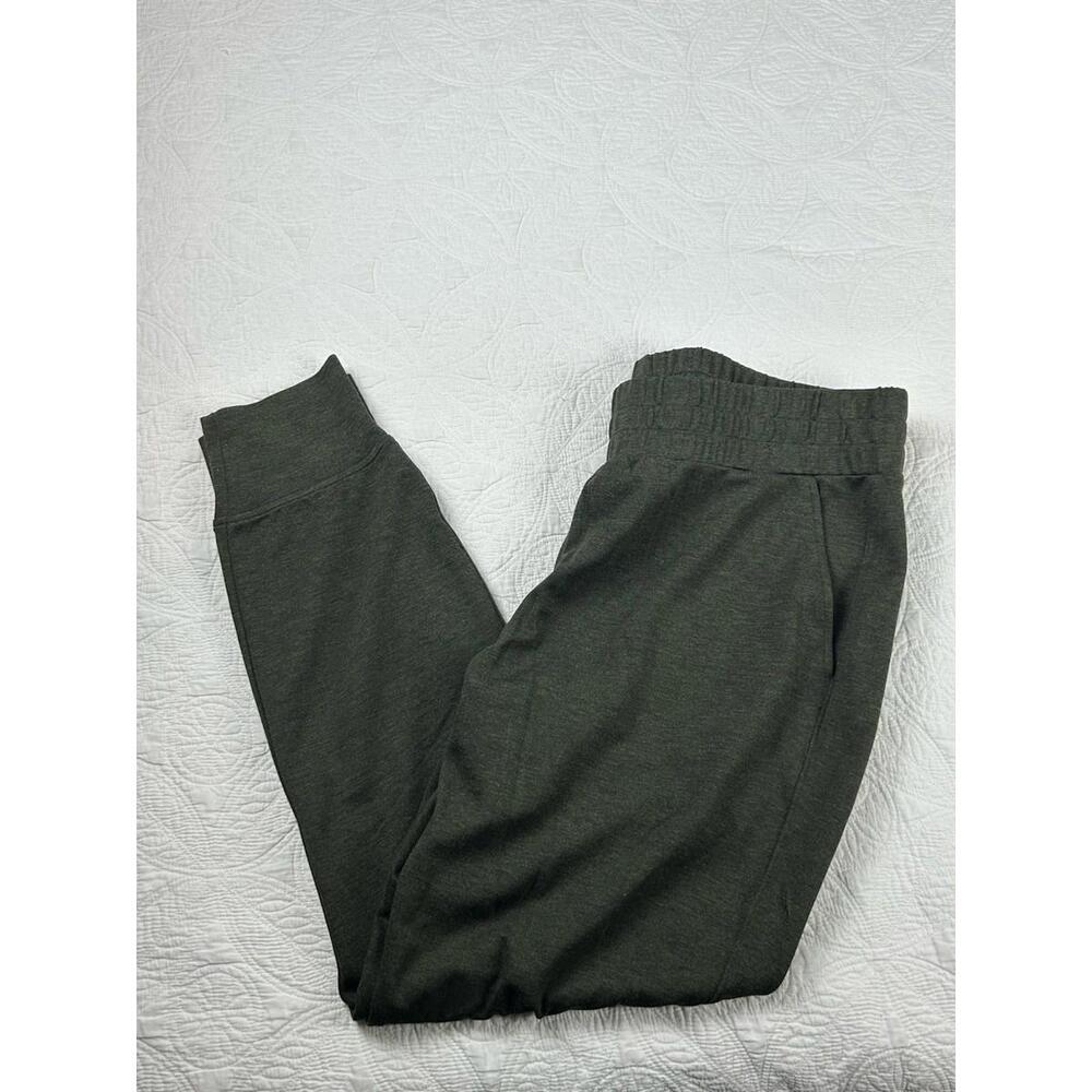 CAbi #3923 Green Pivot Joggers Lounge Sweat Pants Size Large